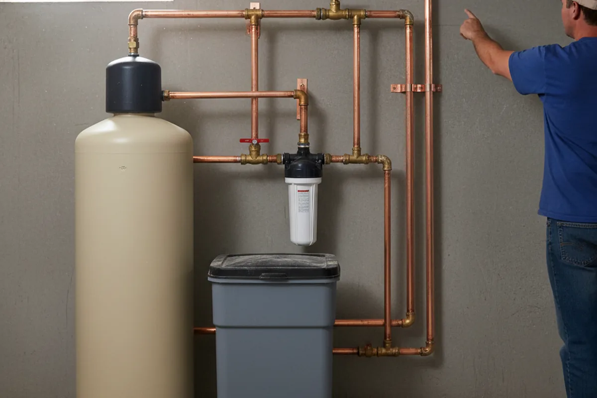 Whole-house water treatment system installed in Glenolden